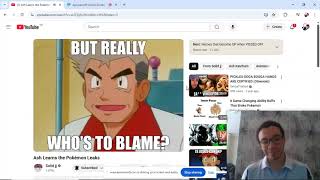 Ash Learns the Pokémon Leaks reaction video