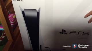 UNBOXING THR PS5 !!!!