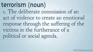 terrorism - definition