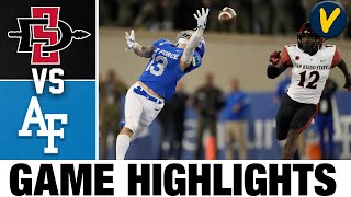#22 San Diego State vs Air Force | College Football Highlights