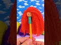 diy cute doll pencil topper