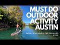 Paddle Boarding in the Colorado River, Lady Bird Lake - Outdoor Things To Do in Austin, TX