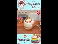 Very Delicious Miniature Carrot Cake Decorating #Shorts #TinyCakesIdeas #miniaturecakes