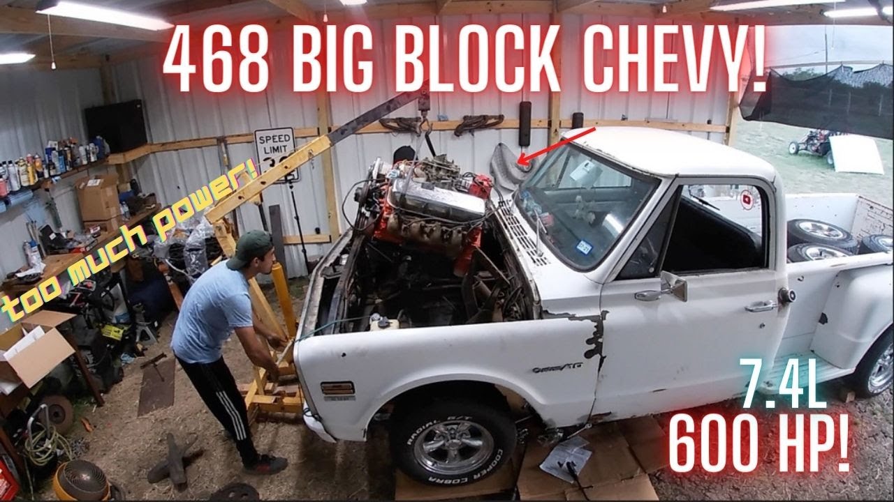 I Bought A Built 468 Big Block Chevy 7 4l 600hp Engine For My 1971 C