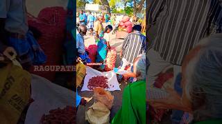 Sweet potato auction Natham daily market