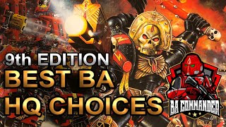 Best Blood Angels HQ Choices (9th Edition)