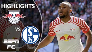 🚨 Christopher Nkunku’s farewell 🚨 RB Leipzig vs. Schalke | Bundesliga Highlights | ESPN FC