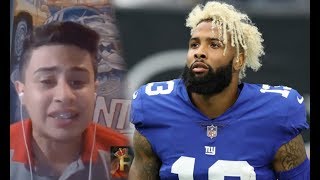 Giants Fan Reacts to the Odell Beckham Trade MID-STREAM!! KIDBLUE RANT!