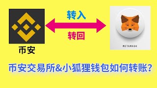 metamask小狐狸钱包教程，币安提现到metamask，metamask转到币安，币安提现到metamask，2022教程。