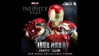 玩具堂 [心水評測] Threezero DLX Iron Man Mark XLIII action figure Infinity Saga TOYSTV Review