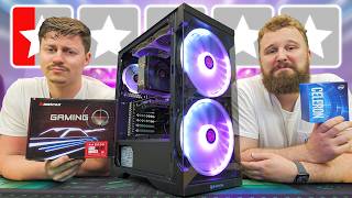 We Built the WORST RATED Gaming PC on the Internet....