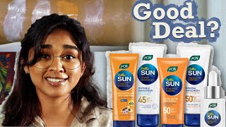 The truth about JOY SUNSCREENS | Affordable Indian Sunscreens - hidden gems?