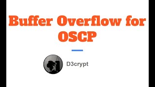 Buffer Overflow - Part 4 - Finding JMP address