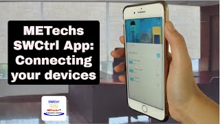 METechs SWCtrl App||Connecting Devices to the Smart Touch Wall Controller For Roller Shade Motors