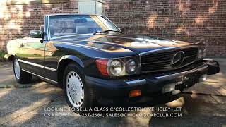 [SOLD]  1989 Mercedes Benz 560SL For Sale