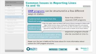 Module 3: Form CMS-416 Specifications – Lines 1a and 1b