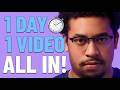 I Made a Full YouTube Video in One Day (From Nothing) I Descript