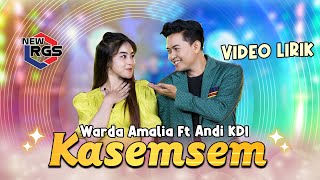 Warda Amalia feat. Andi KDI - Kasemsem | New RGS | Lagu Madura Viral (Official Lyric Video)