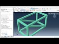 Abaqus Tutorial 3 (Basic) : Beam Elements