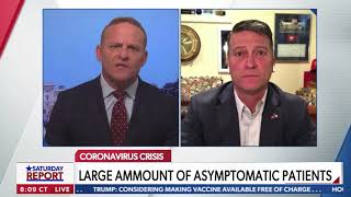 Dr. Ronny Jackson - NewsMax Saturday Report Interview | Democrats Politicizing COVID-19