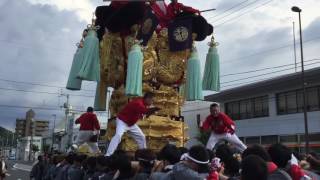 坂出大橋祭り2016 東梶太鼓台4