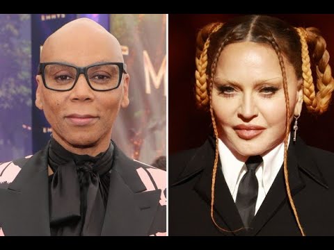 RuPaul reveals Madonna considered him a 'worthless eunuch' and was furious he even walked