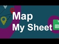 Map My Sheet - How to present data from Google Sheets on Google Maps