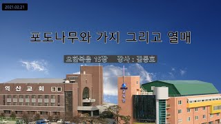 대한예수교 침례회_익산교회_210221  주일말씀