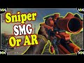 Should I Use A Sniper, SMG, Or AR in Warzone #warzone #sniper #gaming