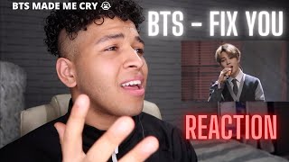 SINGER Reacts to BTS - Fix You (i cried) |REACTION