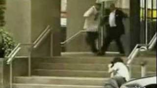 Security Guard Owns Skater