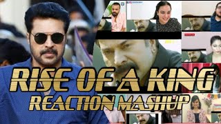 Rise of a king Reaction Mashup || Mammootty birthday special mashup || Linto Kurian | chain reaction