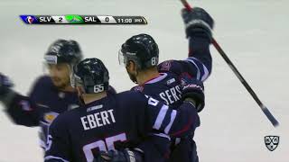 Salavat Yulaev 2 Slovan 3, 13 Nowember 2017 Highlights