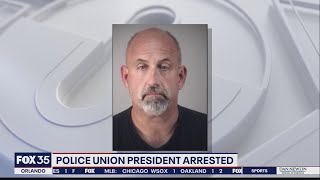 Clermont police officers union president arrested, accused of stealing money