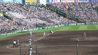 5回ウラ山梨学院 3、4、5得点目 山梨学院vs報徳学園【決勝戦】2023年4月1日 第95回 阪神甲子園球場 令和5年 春のセンバツ高校野球