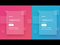 Colorful Transparent Login Form Design Using HTML & CSS Tutorial | With Source Code | PRILIST | #css