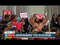 Cyril Ramaphosa addresses convention on gender based violence