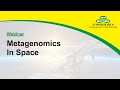 Webinar: The Metagenomics Of Earth's Cities And One Space Station