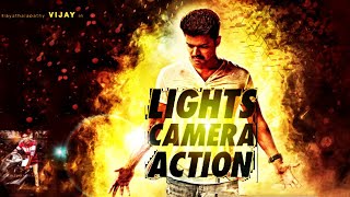 #vijay #Action #thalapathy lights camera | action video song remix | thalapathay vijay