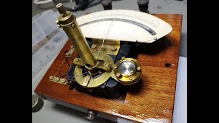 Siemens Halske Physikalische Werkstätten Galvanometer 1920 teardown restore