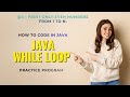 java While loop programs : - print only even numbers from 1 to n. #evennumbers #practice #java