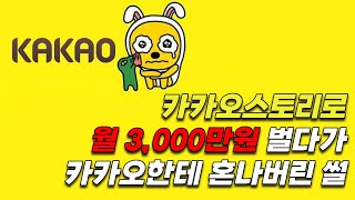 카카오스토리로 순수익 월 3,000만원 찍고 카카오 본사에서 전화 온 돼지털노마드 아젓씨 추억의 썰