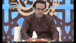 Faizan-e-Ramzan - Sehar Transmission - part 1 - 12th August 2012 - 23rd Ramzan