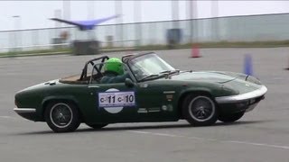 【旧車ジムカーナ大会】第49回SHCCミーティング at 大磯ロングビーチ・ロータスエラン・その３・カメラ２