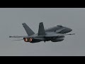 F/A-18 Hornet Full Afterburner Takeoff