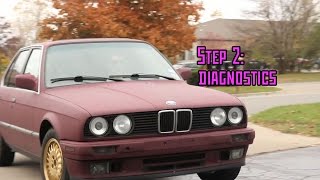 Next Step- diagnostics on the e30 sedan