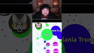CaseOh goes CRAZY in Agario #caseoh #caseohclips #caseohfunnymoments