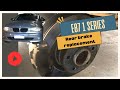 E87 1 Series BMW Rear brake pad and disc rotor replacement