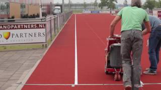 Olympus 70 renovatie Atletiek baan