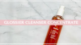 NEW Glossier Cleanser Concentrate | Skincare Formulator's Thoughts, Test, Review